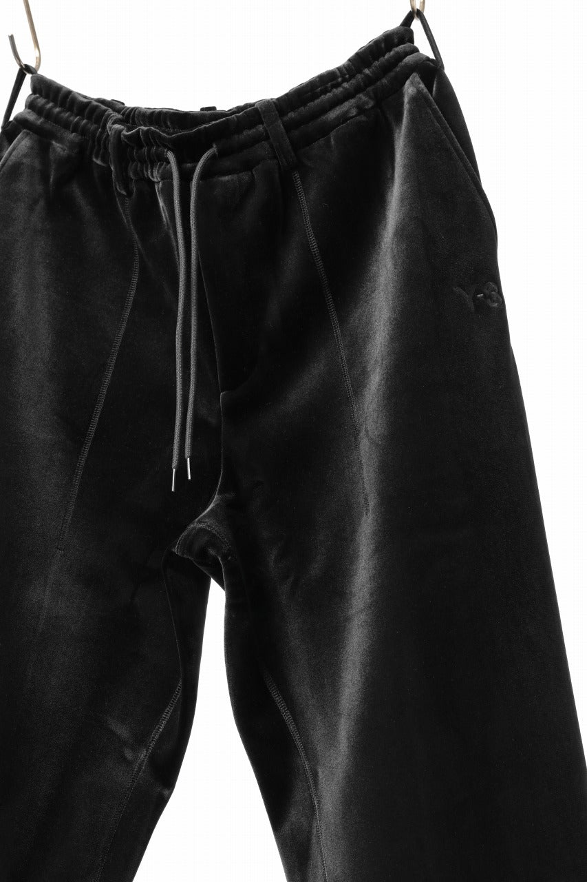 画像をギャラリービューアに読み込む, Y-3 Yohji Yamamoto VELVET CUF PANTS (BLACK)