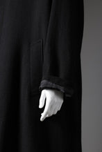 画像をギャラリービューアに読み込む, Y&#39;s for men  SOUTIEN COLLAR COAT / SMOOTH FLANNEL (BLACK)