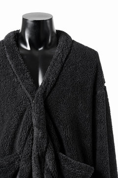 画像をギャラリービューアに読み込む, N/07 exclusive BOA FLEECE 3B CARDIGAN (BLACK)