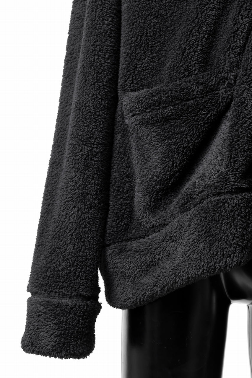 N/07 exclusive BOA FLEECE 3B CARDIGAN (BLACK)