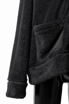 画像をギャラリービューアに読み込む, N/07 exclusive BOA FLEECE 3B CARDIGAN (BLACK)