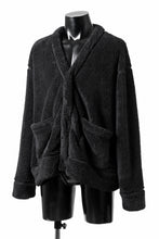 画像をギャラリービューアに読み込む, N/07 exclusive BOA FLEECE 3B CARDIGAN (BLACK)