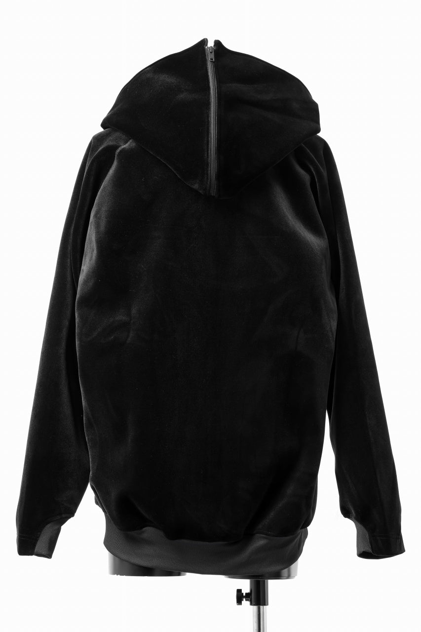 Y-3 Yohji Yamamoto VELVET FULL ZIP HOODIE (BLACK)