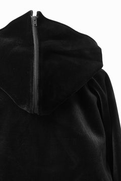 画像をギャラリービューアに読み込む, Y-3 Yohji Yamamoto VELVET FULL ZIP HOODIE (BLACK)