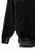 画像をギャラリービューアに読み込む, Y-3 Yohji Yamamoto VELVET FULL ZIP HOODIE (BLACK)