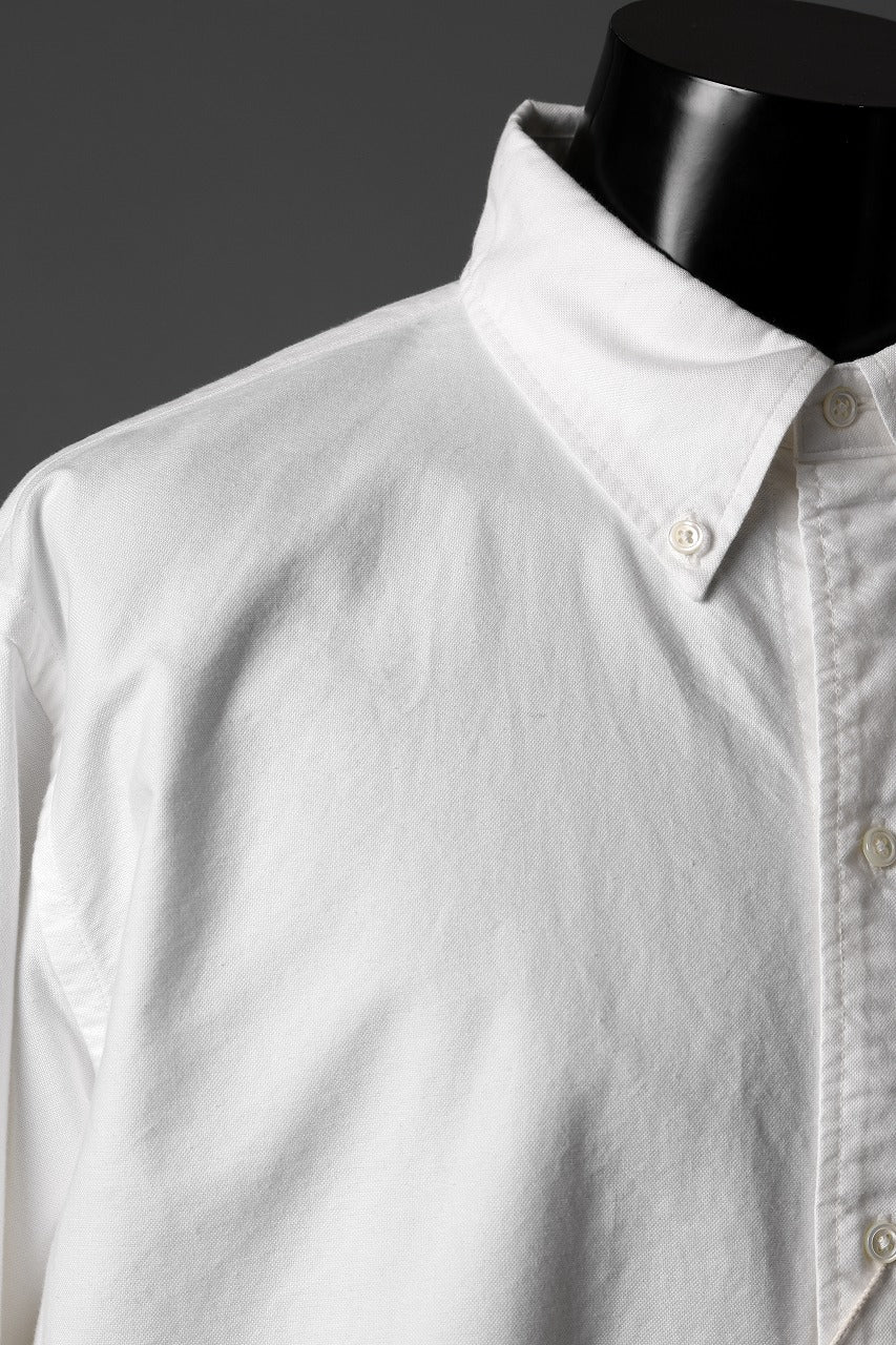 FULLCOUNT Limited GOOD OLD B.D. SHIRT / SUVIN COTTON OXFORD (WHITE)