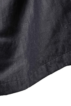 画像をギャラリービューアに読み込む, CAPERTICA 2-TUCK WIDE SHORTS / WASHABLE WOOL x LINEN GABARDINE (DARK NAVY)