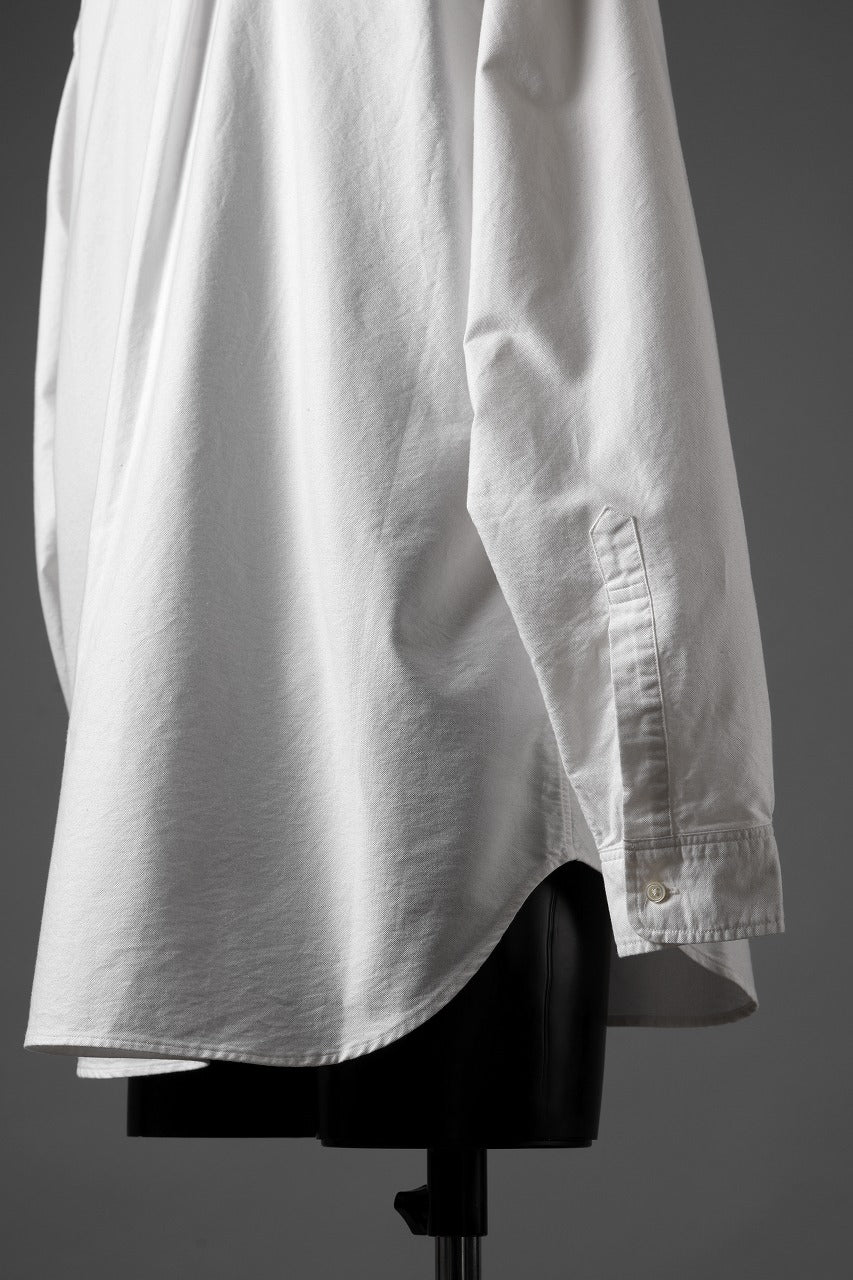 FULLCOUNT Limited GOOD OLD B.D. SHIRT / SUVIN COTTON OXFORD (WHITE)