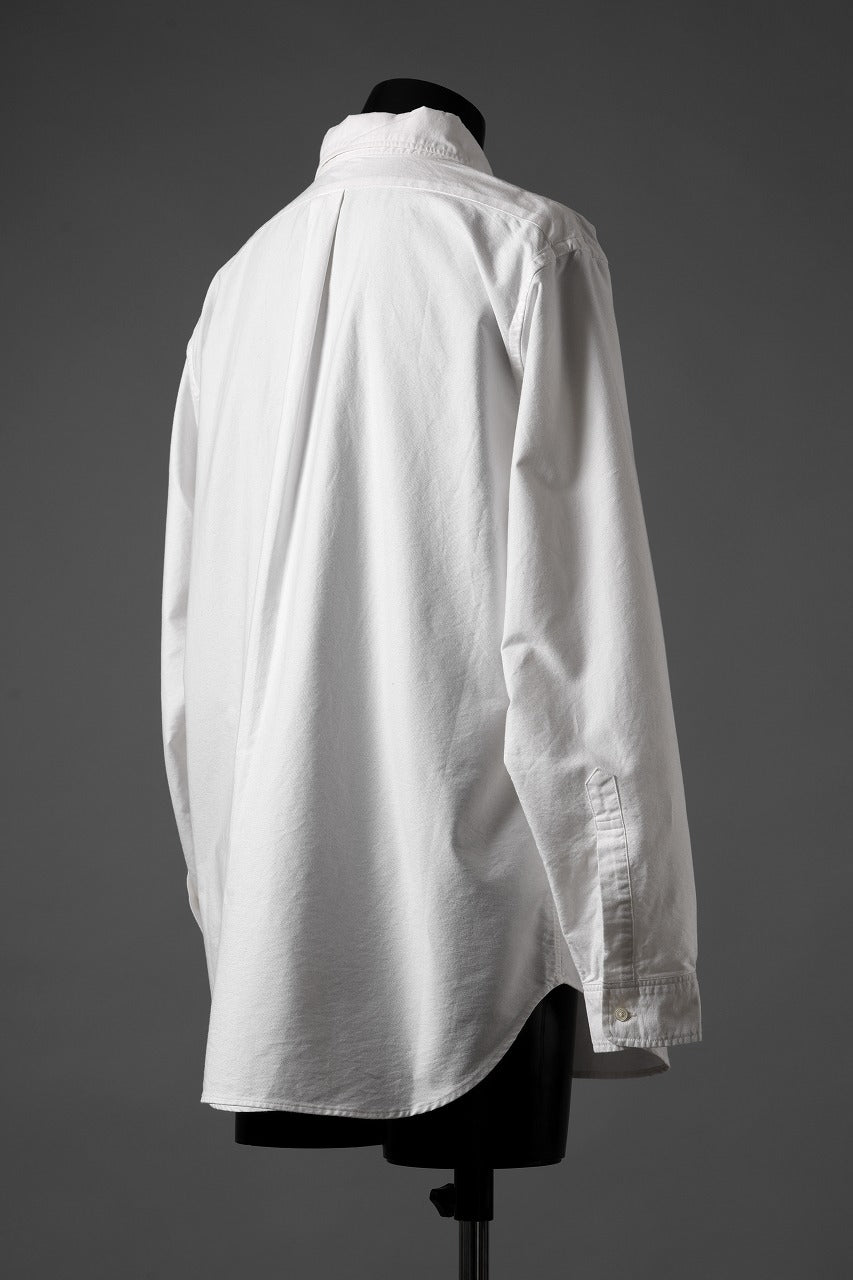 FULLCOUNT Limited GOOD OLD B.D. SHIRT / SUVIN COTTON OXFORD (WHITE)