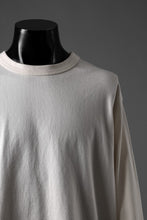 画像をギャラリービューアに読み込む, FULLCOUNT FLAT SEAM HEAVY WEIGHT L/S T SHIRT / ORIGINAL 30/2 TIGH TENSION JERSEY (ECRU)