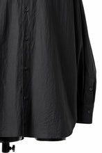 Load image into Gallery viewer, sus-sous atelier L/S shirts / 60/1 typewriter (BLACK)