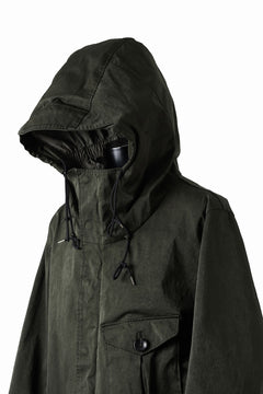 Load image into Gallery viewer, Ten c CYCLONE PARKA / GARMENT DYED OJJ (DARK GREEN)