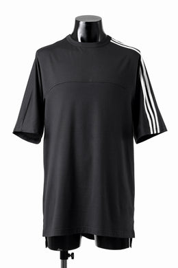 Y-3 Yohji Yamamoto 3 STRIPES SHORT SLEEVE TEE (BLACK)