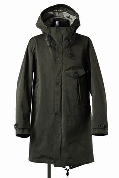 画像をギャラリービューアに読み込む, Ten c CYCLONE PARKA / GARMENT DYED OJJ (DARK GREEN)