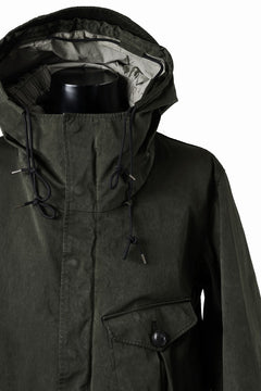 画像をギャラリービューアに読み込む, Ten c CYCLONE PARKA / GARMENT DYED OJJ (DARK GREEN)