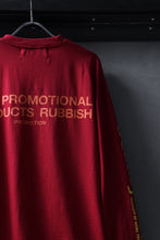 Load image into Gallery viewer, beauty : beast x 20471120 COLLABORATION L/S TEE _3 (RED x YELLOW)
