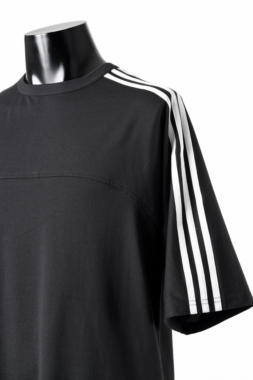 Y-3 Yohji Yamamoto 3 STRIPES SHORT SLEEVE TEE (BLACK)