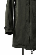 画像をギャラリービューアに読み込む, Ten c CYCLONE PARKA / GARMENT DYED OJJ (DARK GREEN)