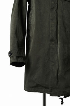 Load image into Gallery viewer, Ten c CYCLONE PARKA / GARMENT DYED OJJ (DARK GREEN)