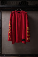 Load image into Gallery viewer, beauty : beast x 20471120 COLLABORATION L/S TEE _3 (RED x YELLOW)