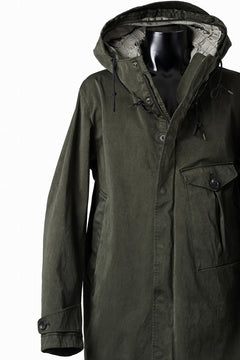 画像をギャラリービューアに読み込む, Ten c CYCLONE PARKA / GARMENT DYED OJJ (DARK GREEN)