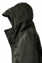 画像をギャラリービューアに読み込む, Ten c CYCLONE PARKA / GARMENT DYED OJJ (DARK GREEN)