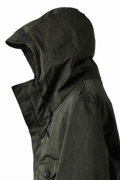 画像をギャラリービューアに読み込む, Ten c CYCLONE PARKA / GARMENT DYED OJJ (DARK GREEN)