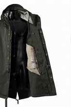 Load image into Gallery viewer, Ten c CYCLONE PARKA / GARMENT DYED OJJ (DARK GREEN)