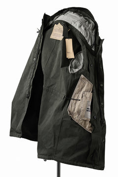 画像をギャラリービューアに読み込む, Ten c CYCLONE PARKA / GARMENT DYED OJJ (DARK GREEN)