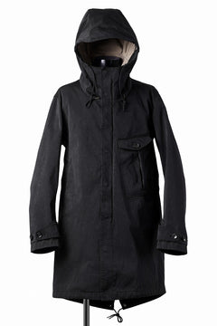 Load image into Gallery viewer, Ten c CYCLONE PARKA / GARMENT DYED OJJ (BLACK)