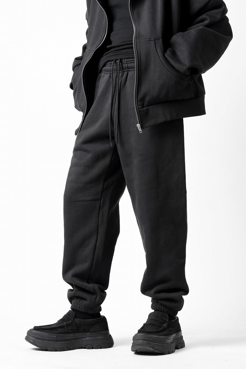 entire studios HEAVY JOGGER SWEAT PANTS (WASHED BLACK)