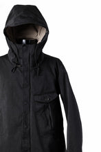 Load image into Gallery viewer, Ten c CYCLONE PARKA / GARMENT DYED OJJ (BLACK)