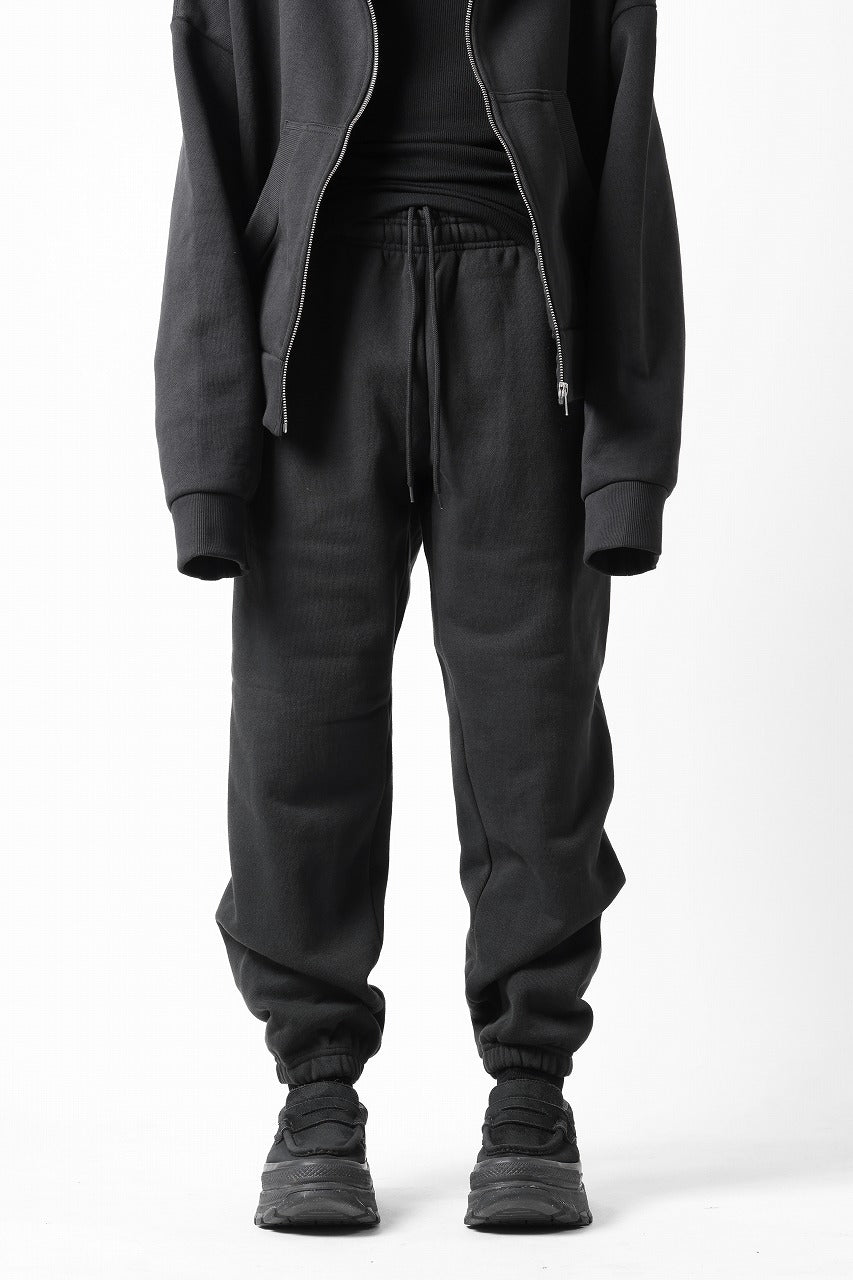 entire studios HEAVY JOGGER SWEAT PANTS (WASHED BLACK)