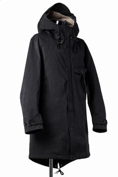 画像をギャラリービューアに読み込む, Ten c CYCLONE PARKA / GARMENT DYED OJJ (BLACK)