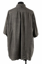 Load image into Gallery viewer, KLASICA RELAXED FIT H/S SHIRTS / DRAPE &amp; SMOOTH TEXTILE (BROWNY DYE STRIPE)