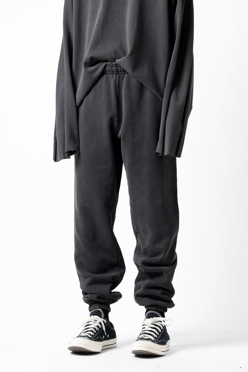 entire studios HEAVY JOGGER SWEAT PANTS (WASHED BLACK)