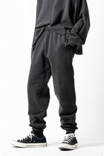 画像をギャラリービューアに読み込む, entire studios HEAVY JOGGER SWEAT PANTS (WASHED BLACK)