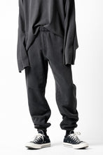 画像をギャラリービューアに読み込む, entire studios HEAVY JOGGER SWEAT PANTS (WASHED BLACK)