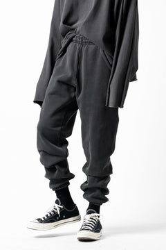 画像をギャラリービューアに読み込む, entire studios HEAVY JOGGER SWEAT PANTS (WASHED BLACK)