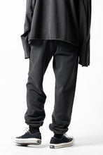 画像をギャラリービューアに読み込む, entire studios HEAVY JOGGER SWEAT PANTS (WASHED BLACK)