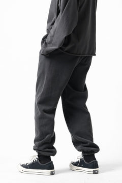 画像をギャラリービューアに読み込む, entire studios HEAVY JOGGER SWEAT PANTS (WASHED BLACK)