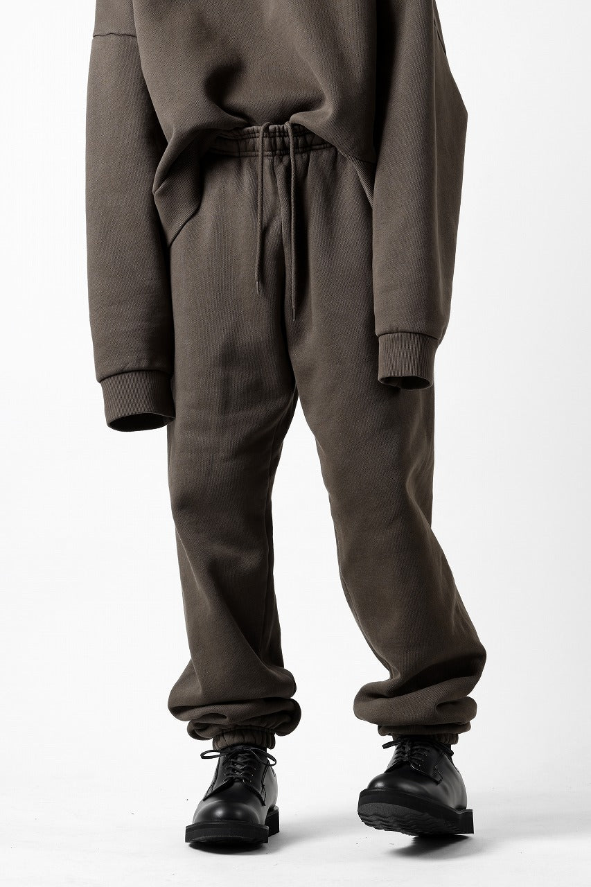 entire studios HEAVY JOGGER SWEAT PANTS (BRUNETTE)