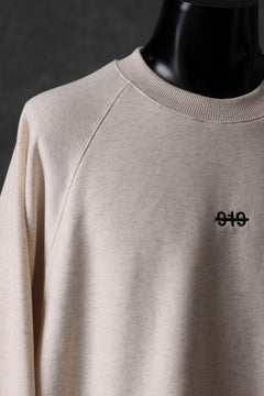 画像をギャラリービューアに読み込む, A.F ARTEFACT BOMBERHEAT® BACK LOGO DOLMAN TOPS (CREAM)