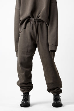 entire studios HEAVY JOGGER SWEAT PANTS (BRUNETTE)