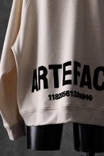 画像をギャラリービューアに読み込む, A.F ARTEFACT BOMBERHEAT® BACK LOGO DOLMAN TOPS (CREAM)