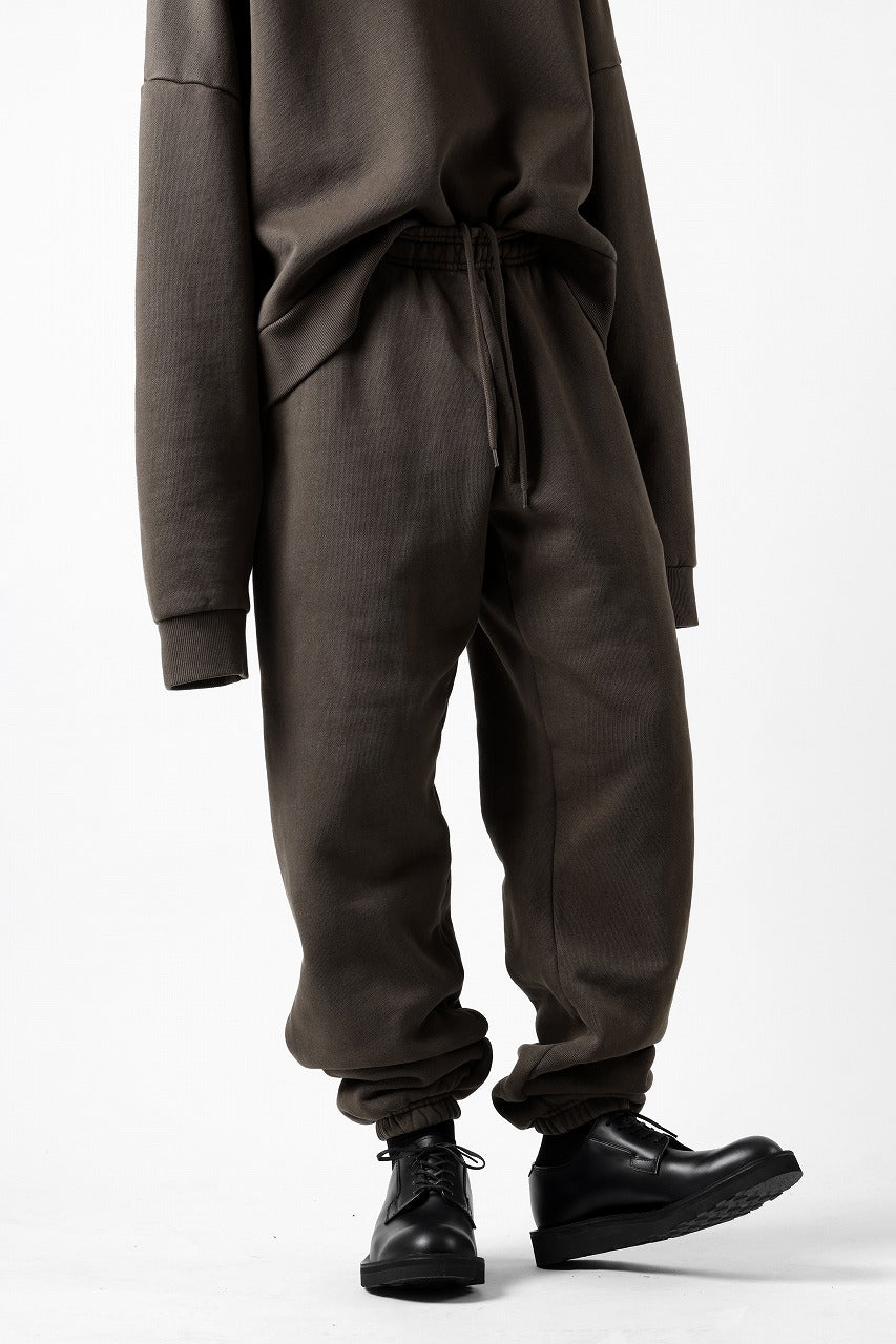 entire studios HEAVY JOGGER SWEAT PANTS (BRUNETTE)