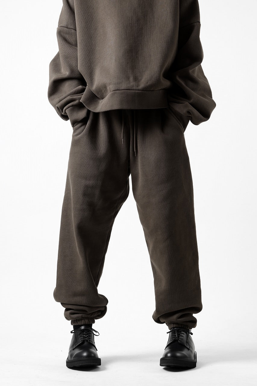 entire studios HEAVY JOGGER SWEAT PANTS (BRUNETTE)