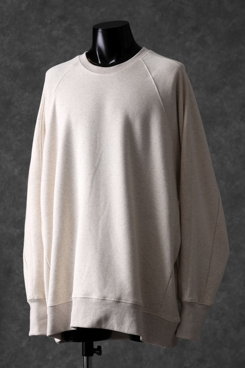 Load image into Gallery viewer, A.F ARTEFACT BOMBERHEAT® DOLMAN PULLOVER TOPS (CREAM)