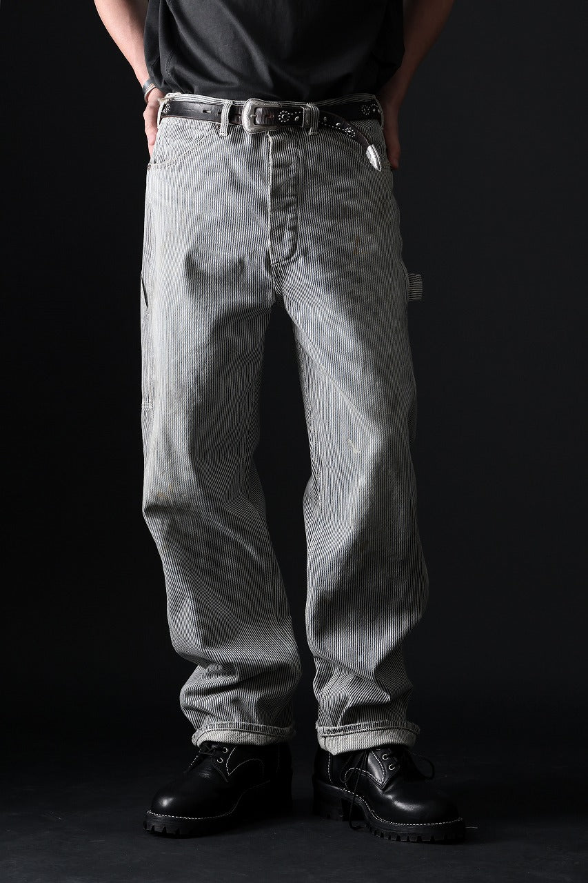 画像をギャラリービューアに読み込む, FULLCOUNT x N/07 x LOOM exclusive STRAIGHT PAINTER TROUSERS (HICKORY STRIPE)