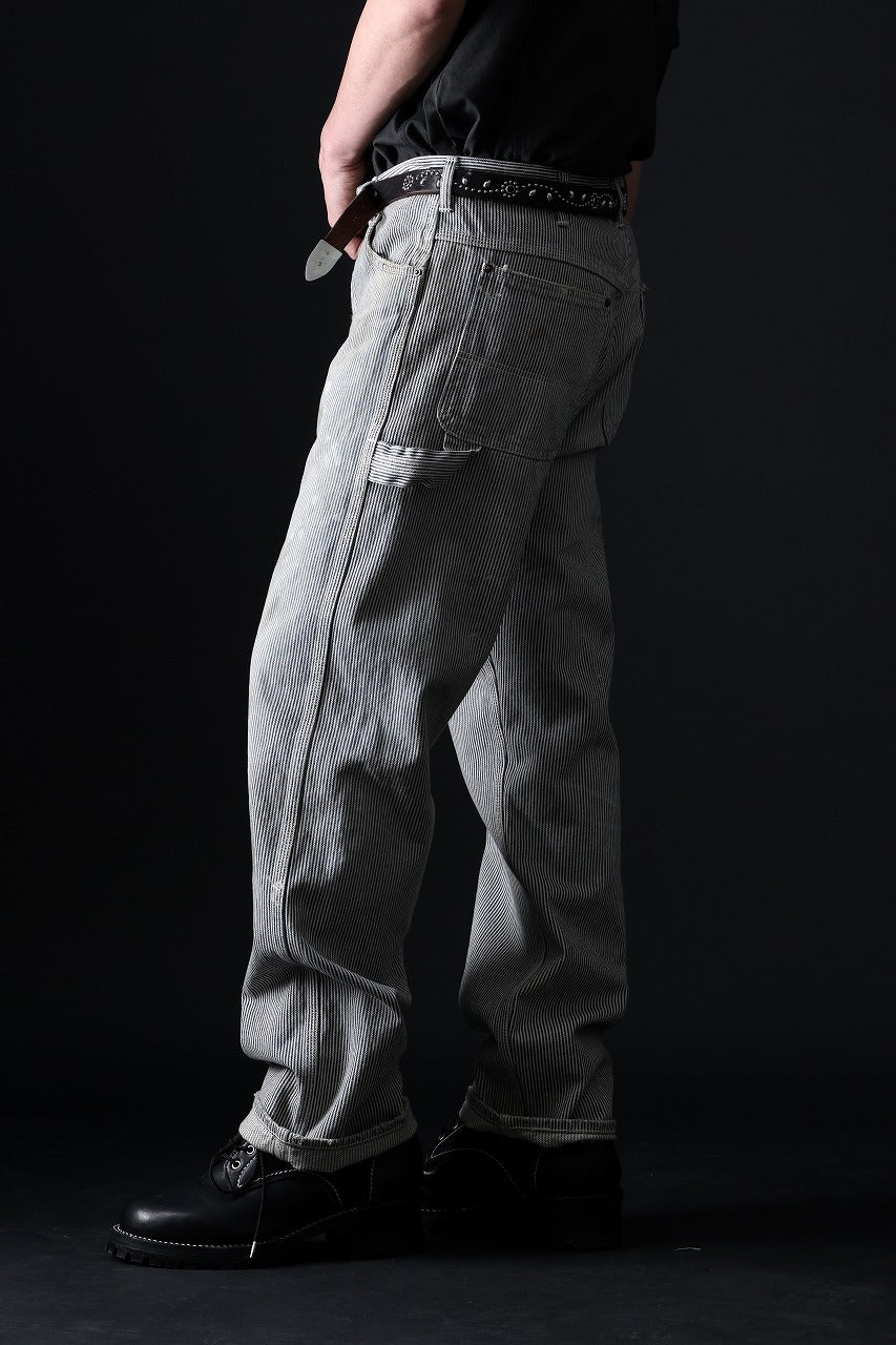 画像をギャラリービューアに読み込む, FULLCOUNT x N/07 x LOOM exclusive STRAIGHT PAINTER TROUSERS (HICKORY STRIPE)